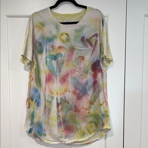No Boundaries Tie Dye Short Sleeve Tee M
